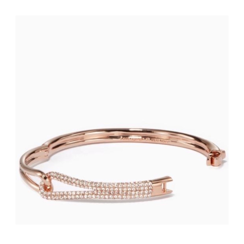 Kate Spade • Rose Gold Get Connected Bangle - Picture 2 of 5